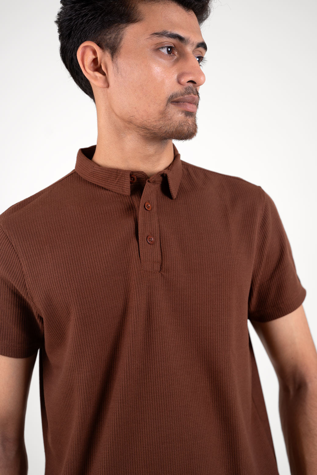 Nova Dark Brown Polo Tshirt For Man