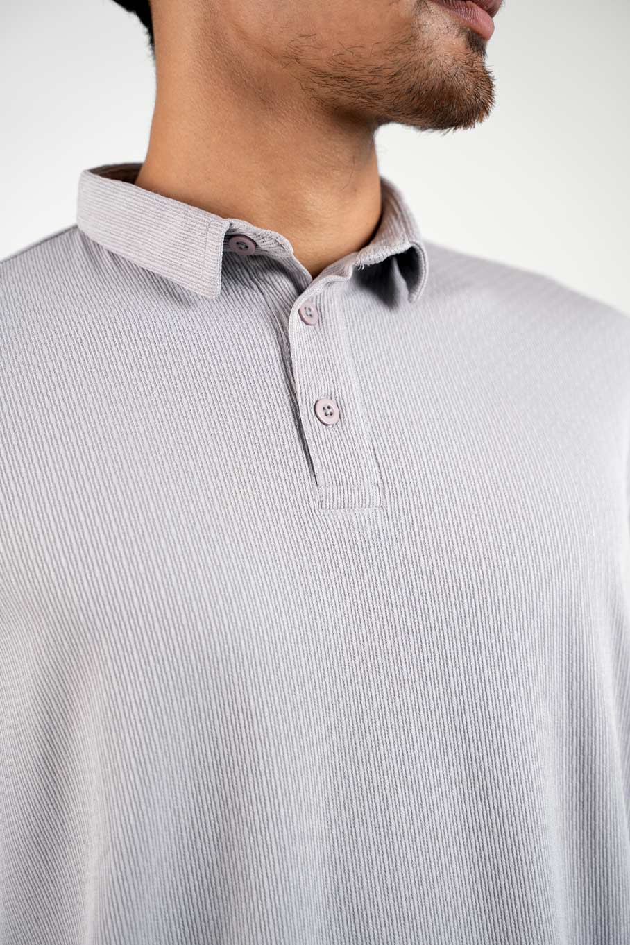 Light Grey Polo Tshirt for men