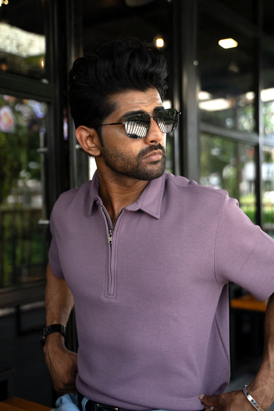 Regal Old Lavender Polo Tshirt For Men